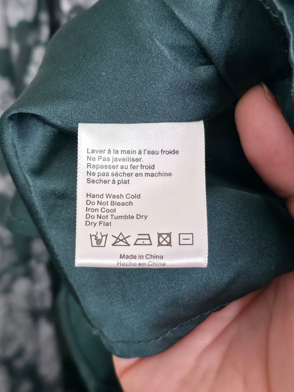 V. Chapman The Emma Dress Emerald Peony Print Floral High Low Cut Out NWT Size 0 - Picture 9 of 12